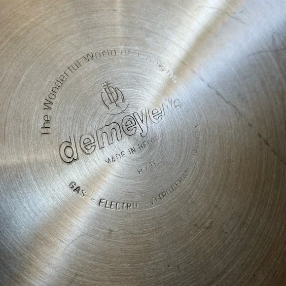 Demeyere Stainless Steel 15 inch Griddle Comal pan Made in Belgium - Picture 6 of 14